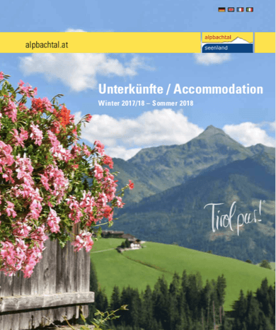 Katalog von Alpbachtal Seenland mit Badeseen und Camping ansehen