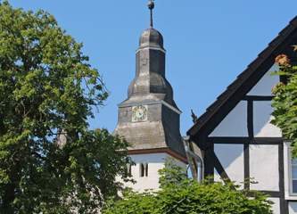 Kirchturm der damaligen Schloss Kirche