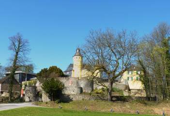 Außenaufnahme von Schloss Homburg