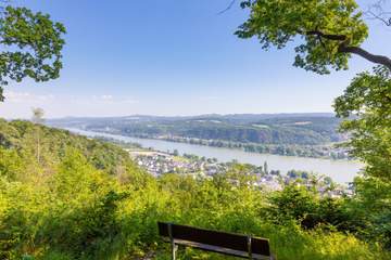 Ausblick auf Bad Breisig am Rhein