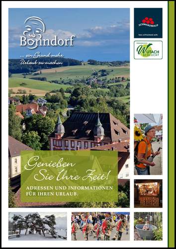 Bonndorf Gastgeberverzeichnis 2024 - PDF online ansehen