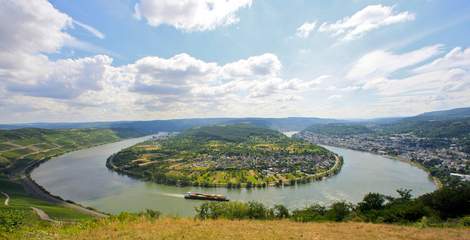 Boppard an der Großen Rheinschleife