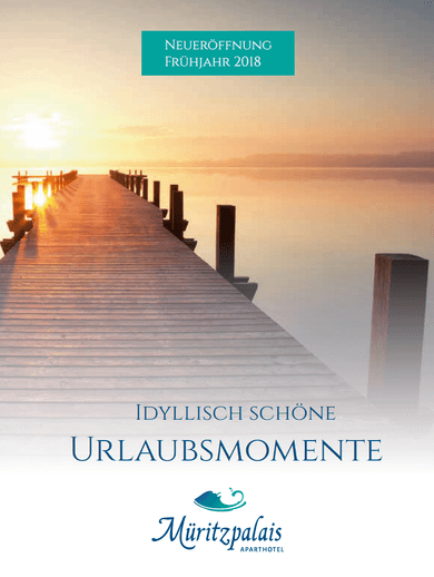 Katalog von Müritzpalais – Wellnessurlaub an der Mecklenburgische Seenplatte ansehen