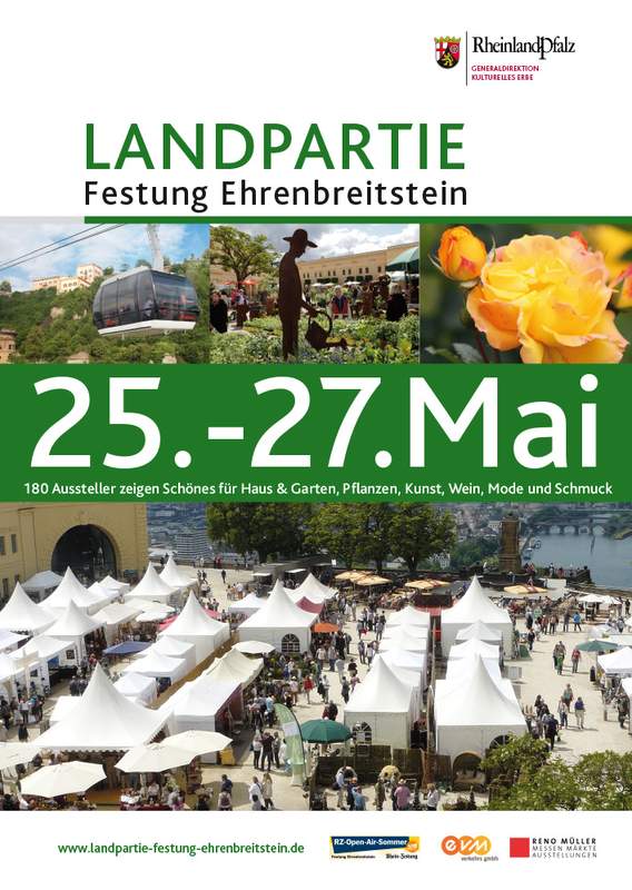 Landpartie Festung Ehrenbreitstein 25.-27.Mai 2018